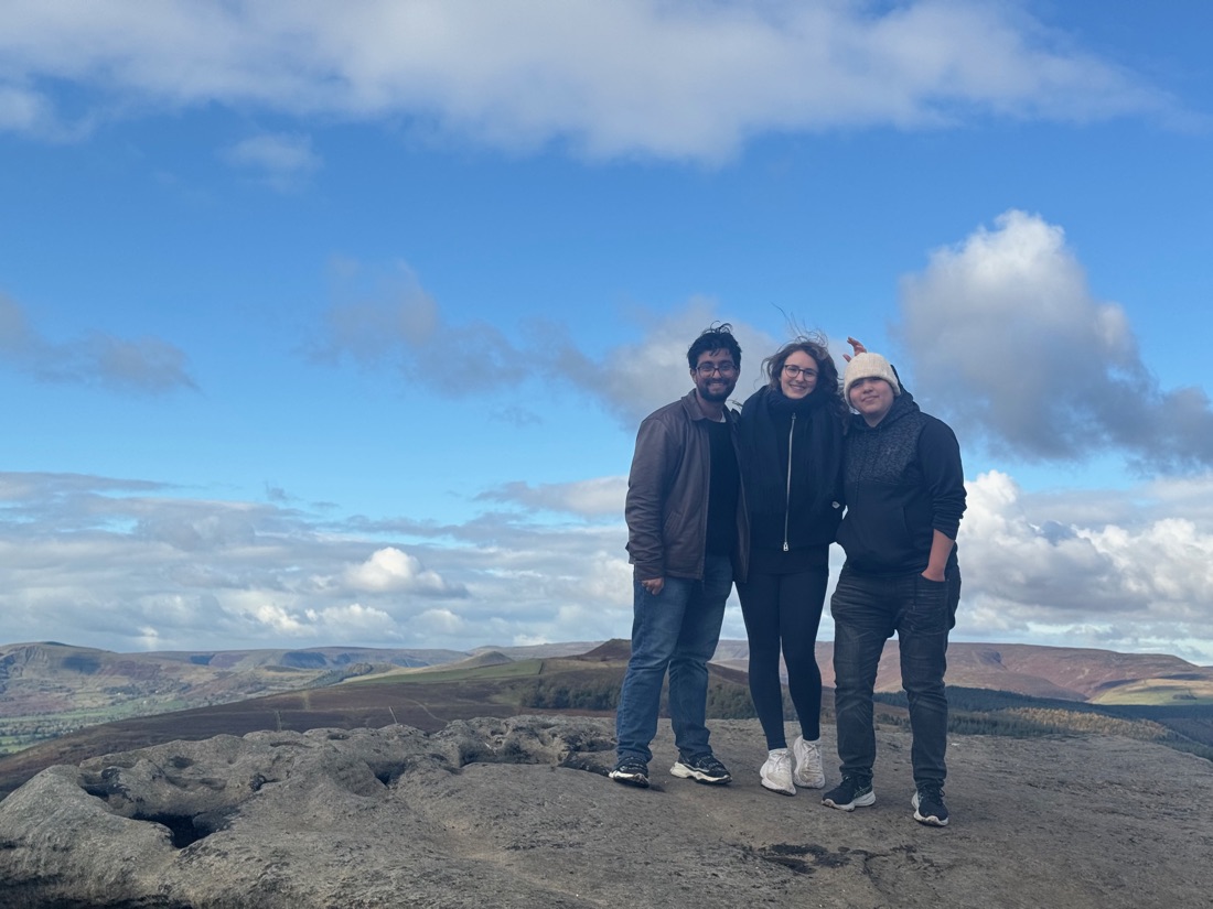 Climbing in the Peak District